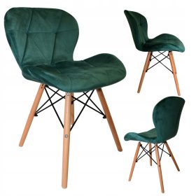    Стол Контрастно кадифе нюанси на зелено 1 бр.