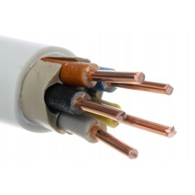   Кръгъл електроинсталационен кабел YDY Digma 5 x 4 mm2 25 m