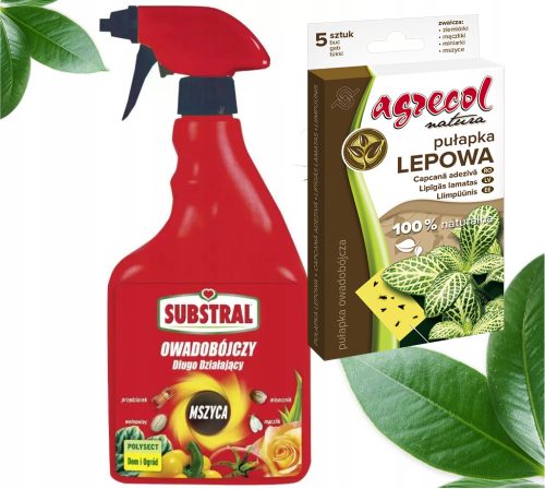  Polysect Ultra Hobby AL 750мл листна въшка житоносец + Agrecol Natura лепкав капан 5 бр.