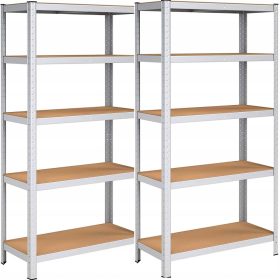    Експондо метален складов рафт 180 х 90 х 30 см макс. 175 кг на рафт