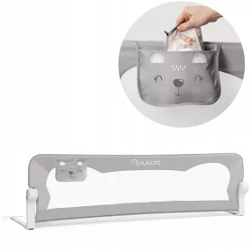    Защитен парапет за легло Nukido 722400 180 x 42 x 35 cm сив