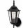 Градинска стенна лампа - Градинска лампа Lumiled черна E27 12 W