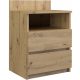  Скрин TopEshop Malwa 40 x 32 x 59 см матиран занаятчийски дъб