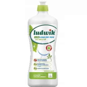    ЕКОЛОГИЧЕН _ Ludwik препарат за миене на съдове 900 мл - цитрусови плодове и зелен чай