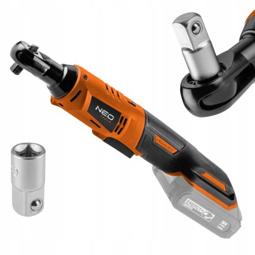  NEO БАТЕРИЙНА ТРЕСЧОТКА 18V LI-LON 3/8" АДАПТЕР 1/2"