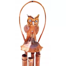    Бамбукови звънчета за гонг БУХАЛ 30 СМ / 110 СМ