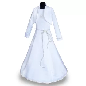    Рокля за причастие Alba IRMA с балеро 140