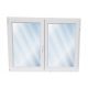 PVC ДОГРАМА 145 X 110 RU+R профил: 81мм-6 камери