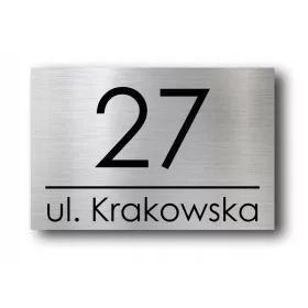 Номер на къща Мултео 30 х 20 см