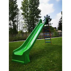   Градинска свободностояща пързалка Laminex, зелена, 3,1 м