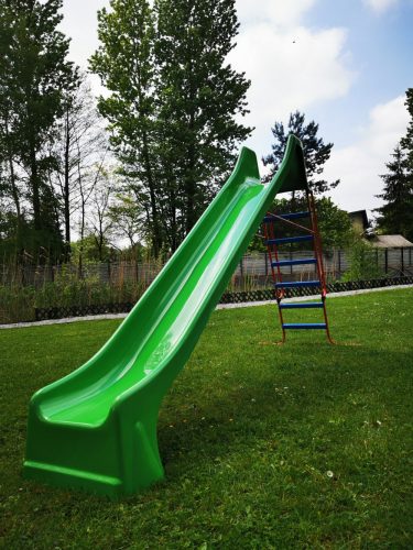 Градинска свободностояща пързалка Laminex, зелена, 3,1 м