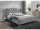  Тапицирано двойно легло Signal Beds 160x200 нюанса сиво