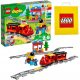  LEGO Duplo 10874 Парен влак + VP Хартиена торба LEGO 6315794 Голям