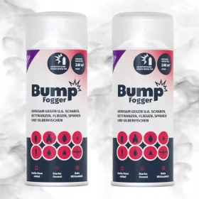    Димна бомба против хлебарки, кърлежи, комари, молци, мравки, мухи, оси, паяци, бълхи, сребърни рибки 1 кг 800 мл