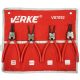  Комплект халки клещи Verke V87052 200 мм 4 бр.