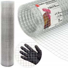    Лунберг поцинкована мрежа против мишки и плъхове 19х19 мм 1м