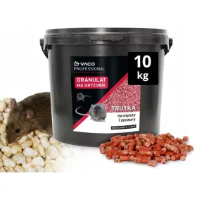    VACO PROFESSIONAL Гранулат отрова за плъхове и мишки (кофа) - 10 кг