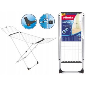   Градински сушилник за дрехи - Балконски сушилник за дрехи, градински, свободностоящ хоризонтален Vileda 129-180см