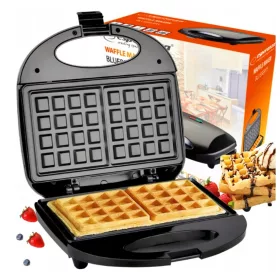    Esperanza електрически контактен грил WAFFLE MAKER D5 черен 750 W