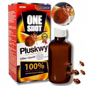    Течност против хлебарки, молци, мравки, дървеници One Shot 0,25 кг 100 мл