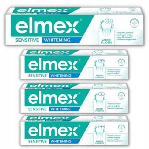  Elmex Sensitive Whitening Избелваща паста за зъби 75 мл