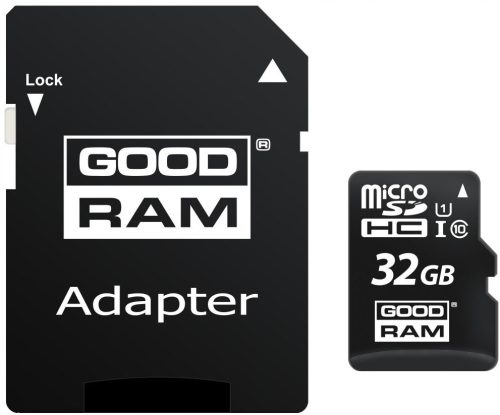  GOODRAM MICROSD КАРТА 32 GB MICRO + SD АДАПТЕР