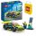  LEGO City 60383 Електрическа спортна кола + Хартиена торба LEGO 6315786 жълто 24x8x18 см