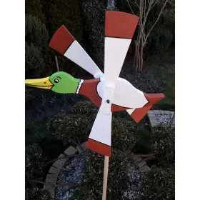    Патешка градинска вятърна мелница