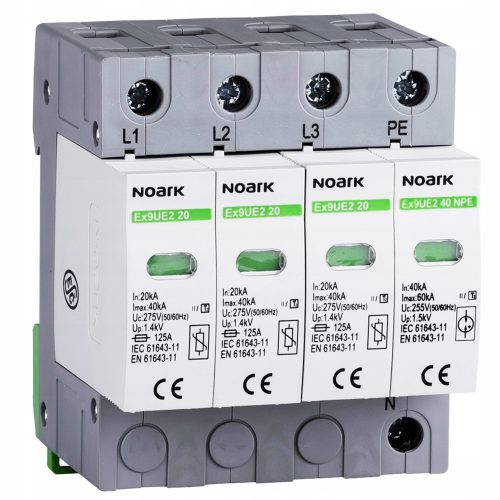 Noark разрядник 275 V IP20 20 A