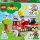  LEGO 10969 DUPLO СПАСИТЕЛНА ОПЕРАЦИЯ ДЪРВО КОТЕ БЛОКОВЕ ПОЖАРНИКАРСКА КАМИОНА