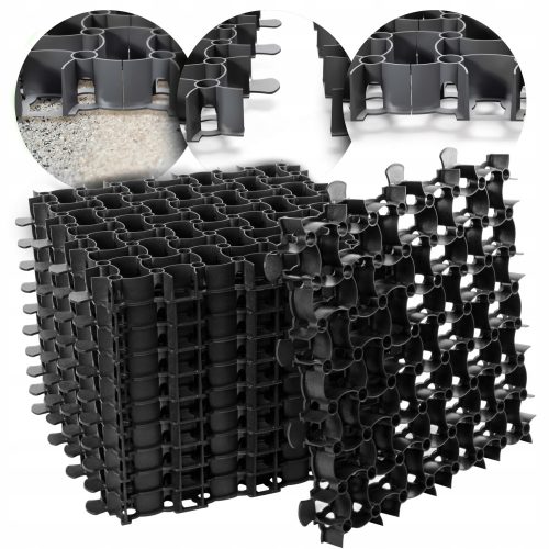 Градинска решетка - GardenPlast 1028218 пластмасова решетка 50 x 50 x 4 см