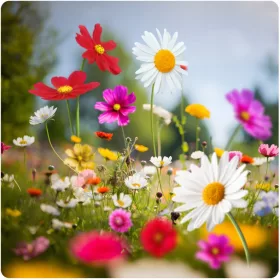    Семена смес от растения Смес от диви цветя - цвете поляна 100гр