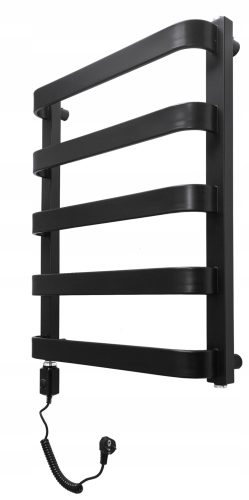 Електрически радиатор за баня Scarlet 300 W 540 х 670 мм черен