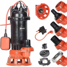    Потопяема помпа KowaL Polska PX5000+ 1500 W 24000 l/h
