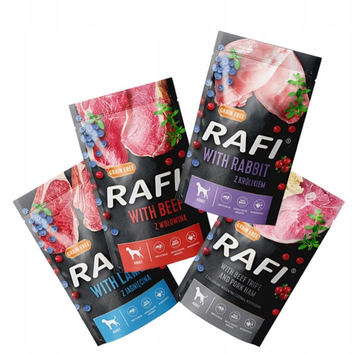  Rafi мокра храна за заек 0,5 кг