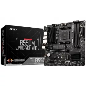  Дънна платка Micro ATX MSI B550M PRO-VDH WIFI