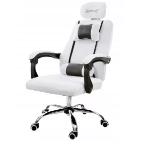  Геймърски стол Giosedio GPX, бял плат