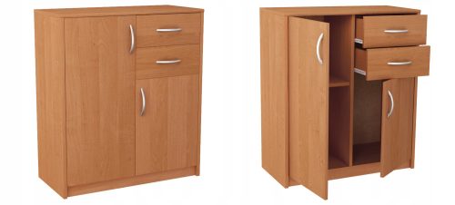  Скрин Мебели Бестселър JULIA 74 x 35 x 85 см матова елша