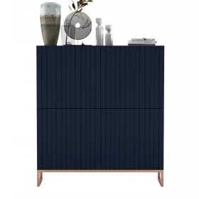    ТВ скрин Glamour, ТВ шкаф, тъмносин МАТ, 113 см