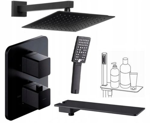 Omnires Parma, Скрит душ комплект Cubic