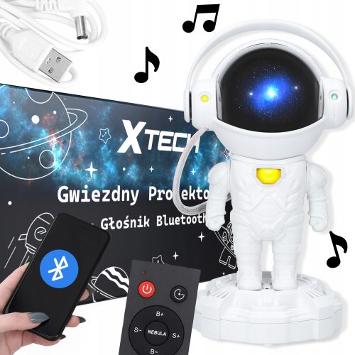  LED STARS ПРОЕКТОР + BT КОНОЛОНИТЕЛ USB НОЩНА ЛАМПА