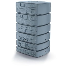   Резервоар за събиране на дъждовна вода - Резервоар за дъждовна вода Prosperplast Tower Stone 500 л 130 x 77,5 см сив