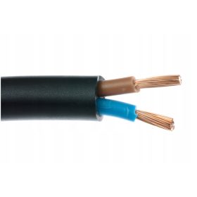   Кръгъл електрически кабел, гъвкав (шнур) OMY Digma 2 x 0.75