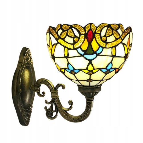 Градинска стенна лампа - Витражи Елегантни винтидж стенни лампи Tiffany