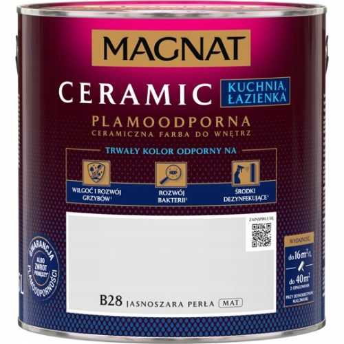 Керамична боя за стена Magnat 2,5л B28 мат