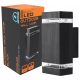  Smartled градинска лампа черна GU10 20 W