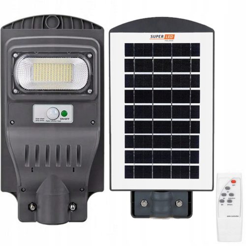  SuperLED улична лампа 60 W 6000 lm, соларна