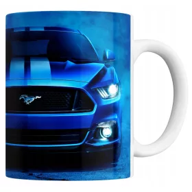   Чаша - Чаша JULEX, ЧАША С ЩАМПА АВТОМОБИЛ, керамика, 330 мл