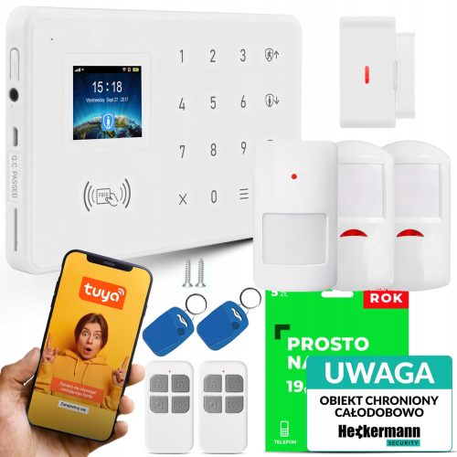 ДОМАШНА АЛАРМА БЕЗЖИЧНА WIFI PL GSM