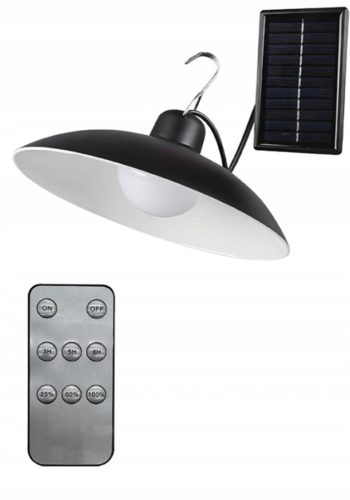  Polux черна градинска стенна лампа с вграден 1,8 W LED източник